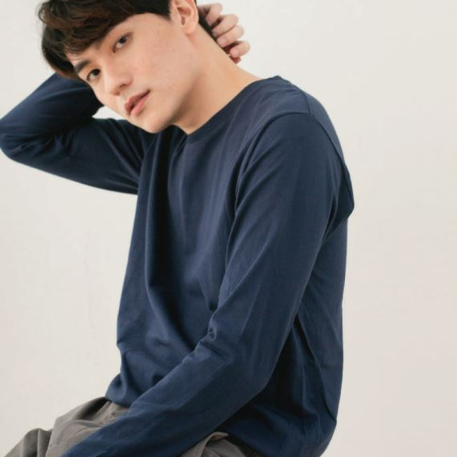 100% Long Sleeve Cotton Tees (Gildan Premium 76400) - 180 gsm