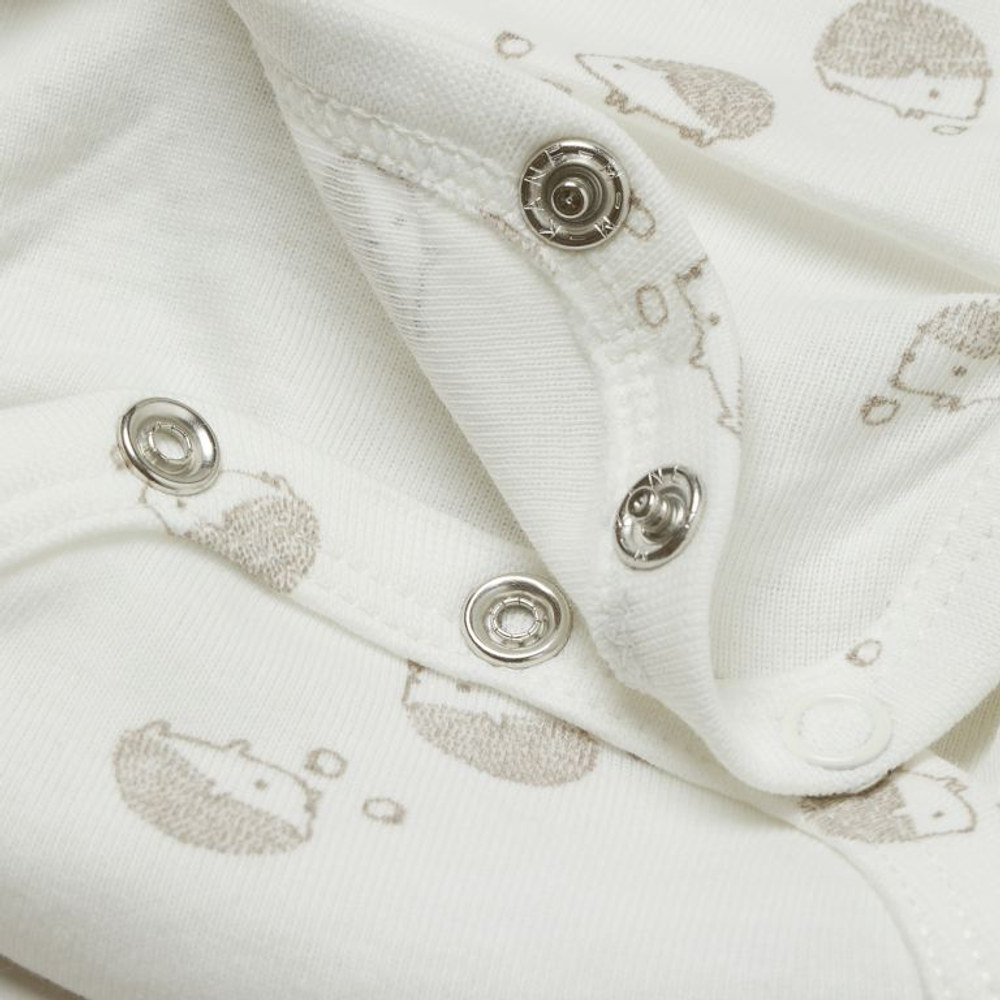 Custom Name on H&amp;M 3-pack long-sleeved bodysuits (0-9mths) - Hedgehogs, view 4