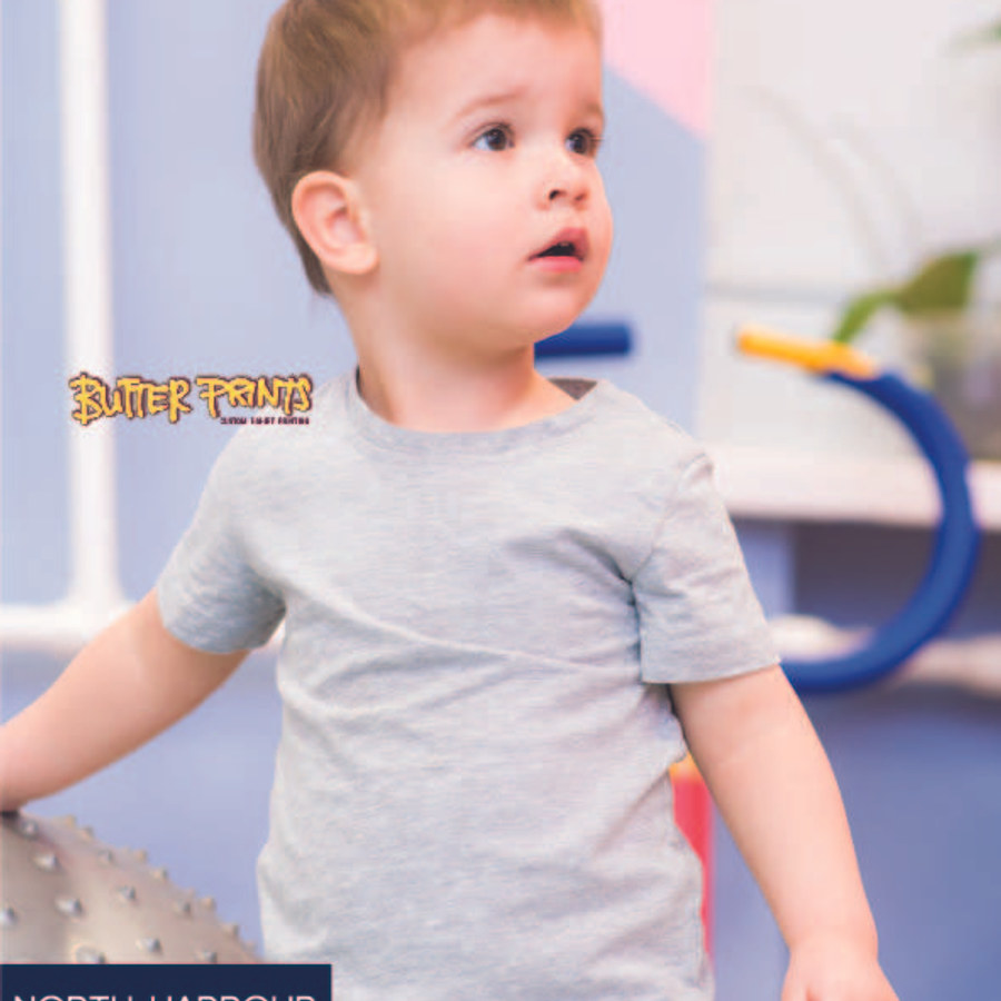 Kids 100% Soft Cotton Tees (North Harbour NHR1100B) - 160 gsm