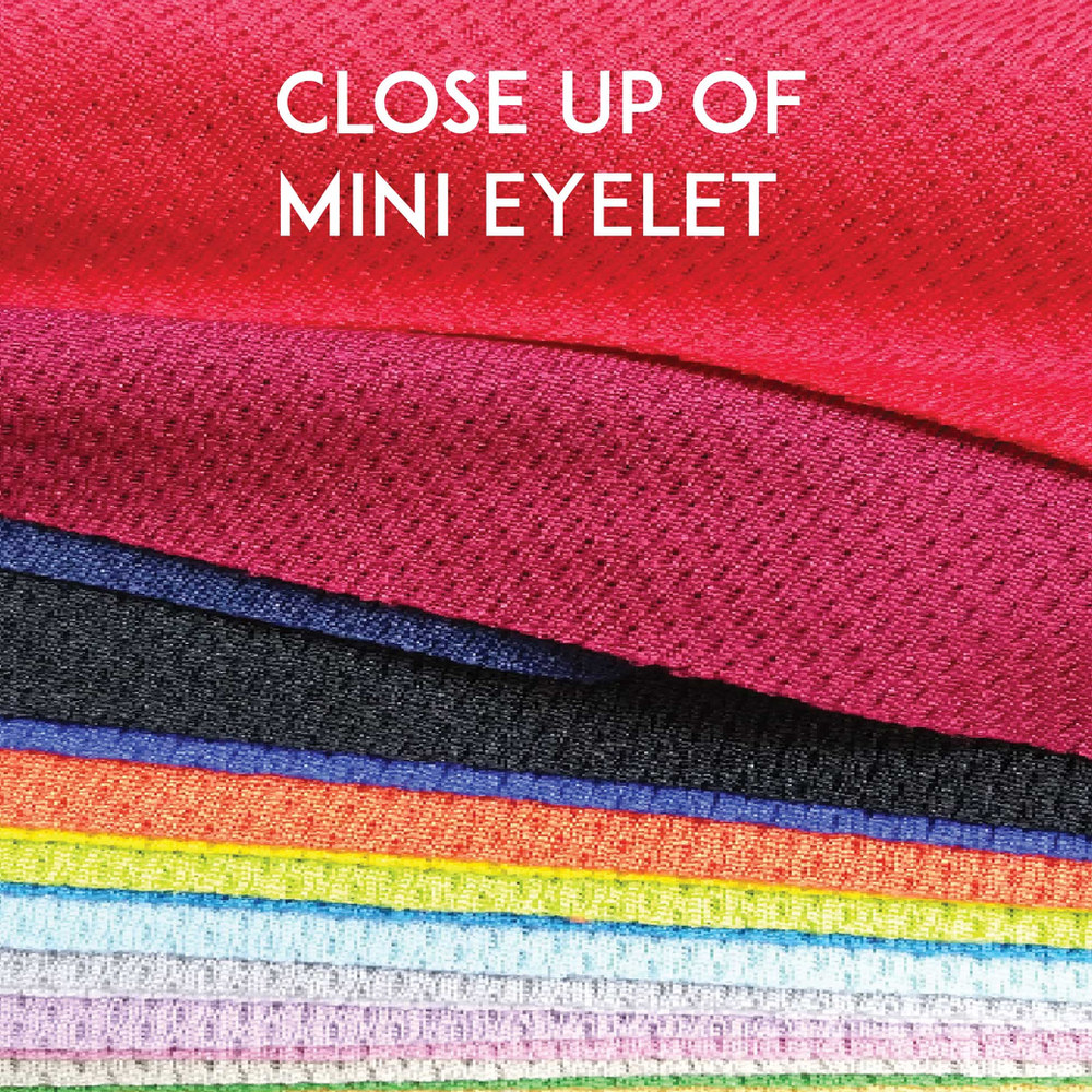 Mini Eyelet Drifit Tees (In-house) 180 gsm, view 2