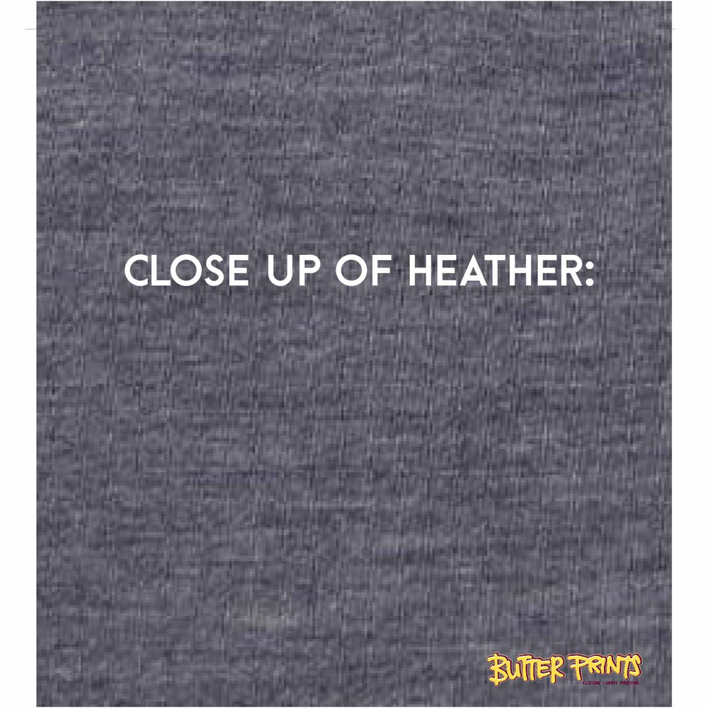 Heather Textured 100% Cotton Tees (Gildan Premium 76000) - 180 gsm, view 3