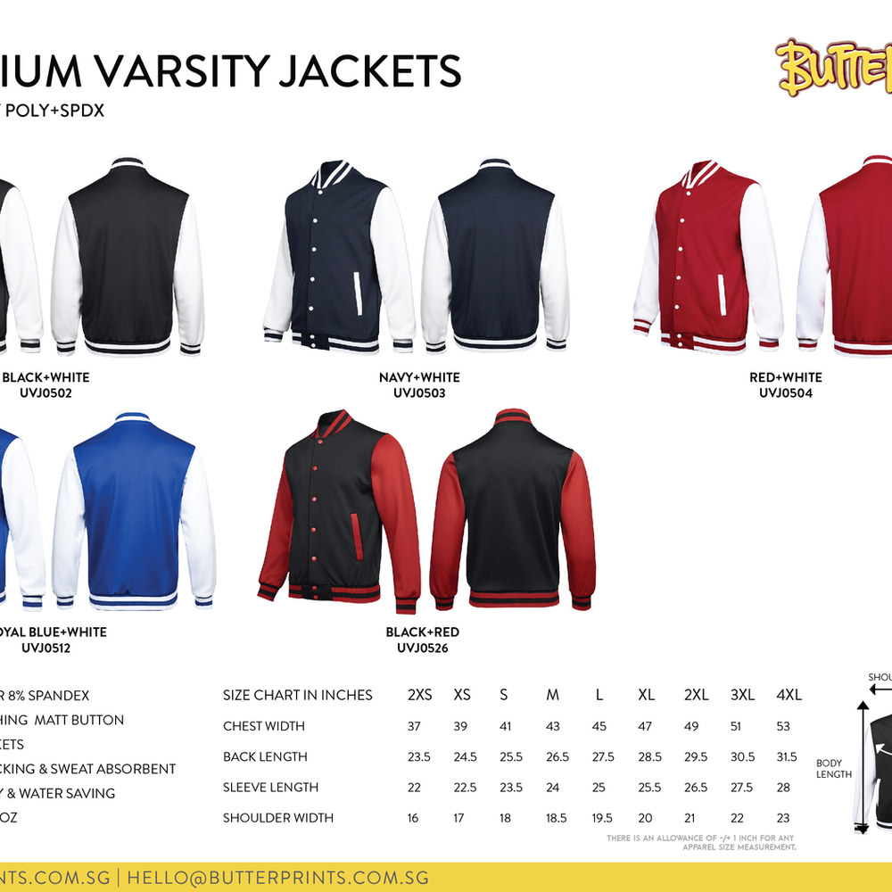 Varsity Jackets Anti-Odor Drifit UVJ05, view 2