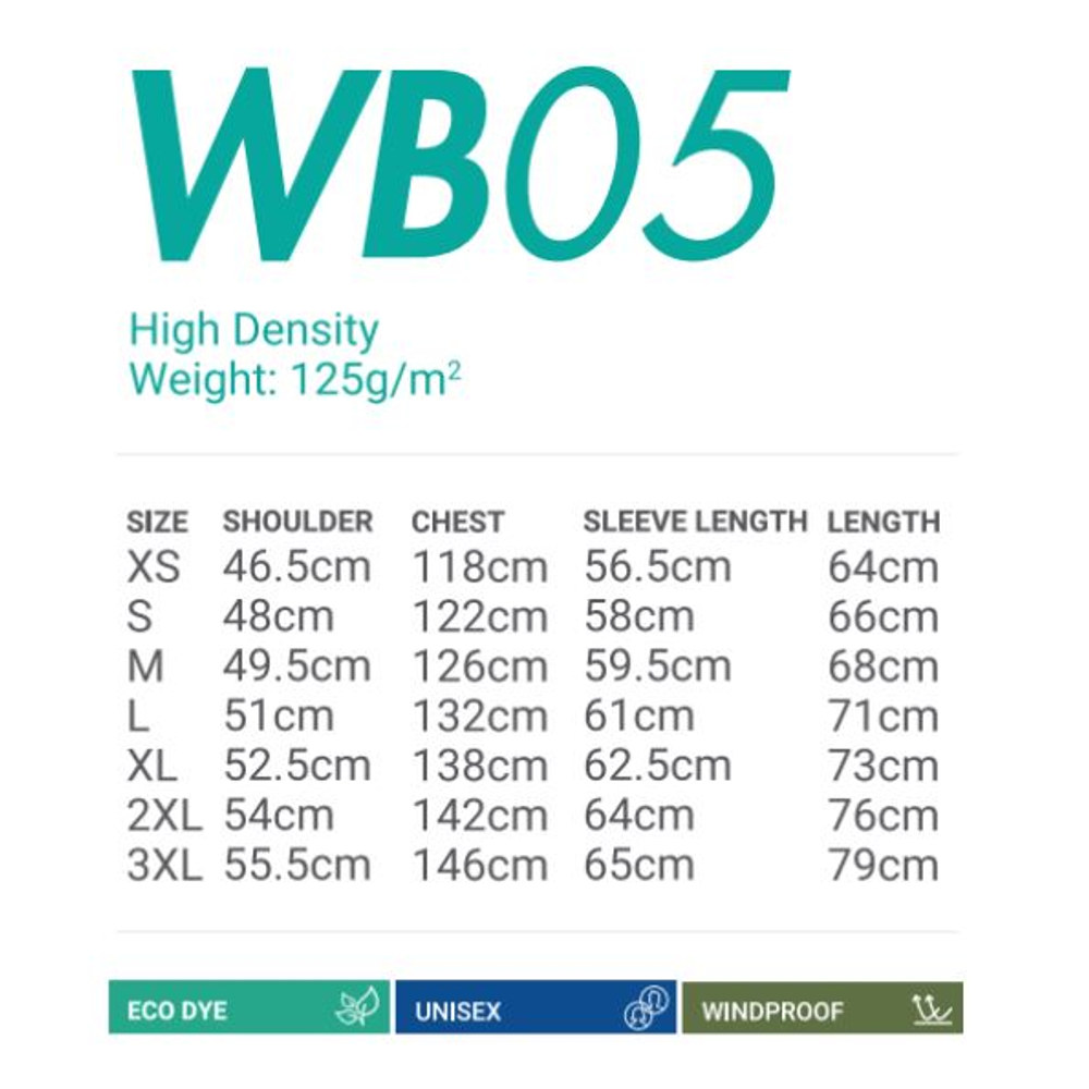 Windbreakers WB05, view 3